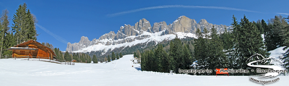Panorama skiarea Carezza